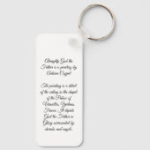 Almachtige God Sleutelhanger (Achterkant)