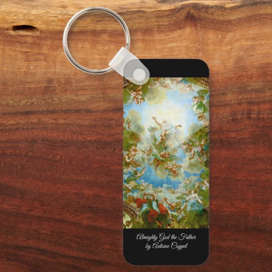 Almachtige God Sleutelhanger (Voorkant)