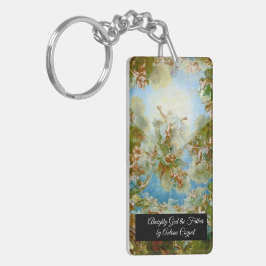 Almachtige God Sleutelhanger (Voorkant Links)