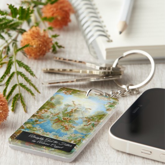 Almachtige God Sleutelhanger (Voorkant Rechts)