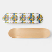 Almada familiewapen skateboard (Horizontaal)
