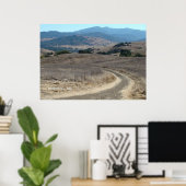 Almaden Mountain Path Poster (Thuiskantoor)