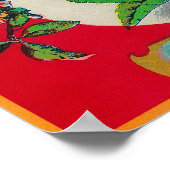 Almaden Peach Label Poster (Hoek)