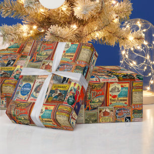  ALMANACS 1885-1940 WRAPPINGPAPIER CADEAUPAPIER