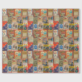 ALMANACS 1885-1940 WRAPPINGPAPIER CADEAUPAPIER (Vlak)