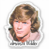 Almanzo Wilder Little House on the Prairie Sticker (Voorkant)