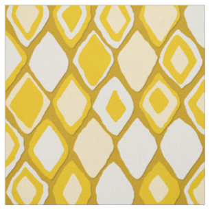 Almas diamanten ikat gold stof