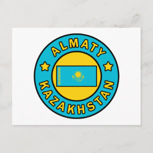 Almaty Kazachstan Briefkaart