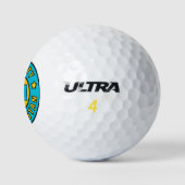 Almaty Kazachstan Golfballen (Logo)