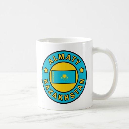 Almaty Kazachstan Koffiemok (Rechts)