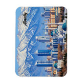 Almaty Kazachstan Reizen Magneet (Verticaal)