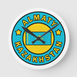 Almaty Kazachstan Ronde Klok