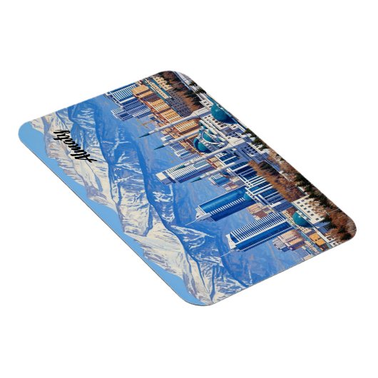 Almaty Kazakhstan Travel Magneet (Rechterzijde)