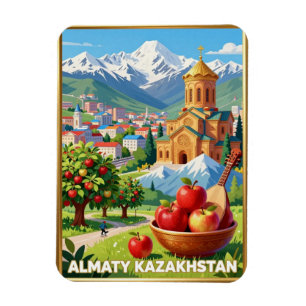 Almaty Tian Shan Bergreizen Magneet