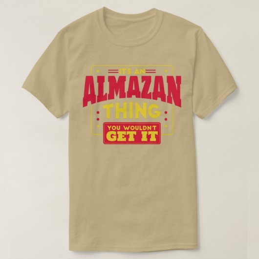 Almazan T-shirt (Design voorkant)