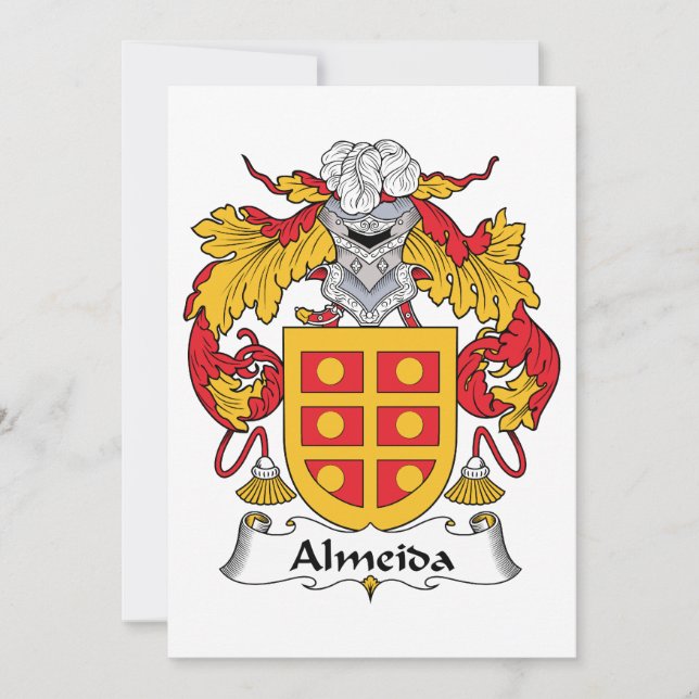 Almeida Family Crest (Voorkant)