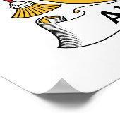Almeida Family Crest Poster (Hoek)