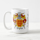 Almeida - gezinscolat van wapens koffiemok (Links)