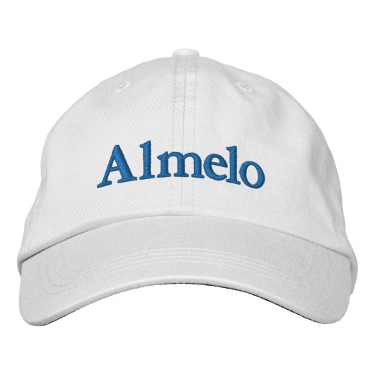 Almelo geborduurd honkbal Pet (Voorkant)
