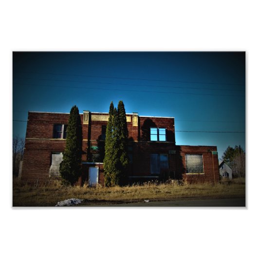 "Almelund Creamery Company" Foto Afdruk (Voorkant)