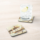 Almeria door Walter Gramatte, expressionisme Bier Onderzetter (Rechterzijde)