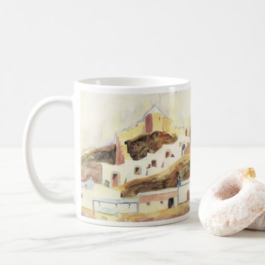 Almeria door Walter Gramatte, expressionisme Koffiemok (Met donut)