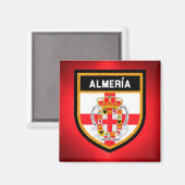 Almería Flag Magneet (Voorkant / Achterkant)
