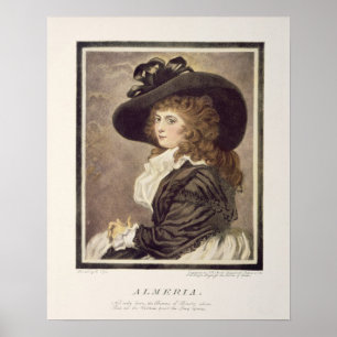 Almeria, gegraveerd en gepolijst door John Raphael Poster
