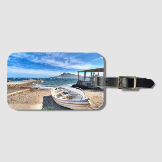 Almería, La Isleta Del Moro | Mar Mediterráneo Bagagelabel (Voorkant (horizontaal))