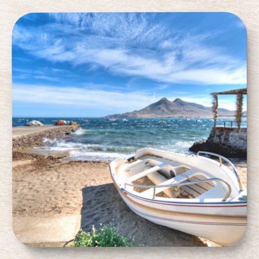 Almería, La Isleta Del Moro | Mar Mediterráneo Onderzetter (Voorkant)