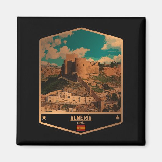 Almería Magneet (Voorkant)