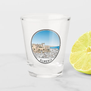 Almeria Spanje Alcazabar Reizen Shot Glas