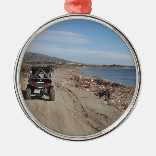 Almeria Spanje Metalen Ornament (Voorkant)