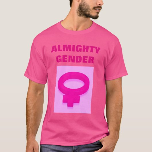 ALMIGHTY GENDER T-SHIRT (Voorkant)