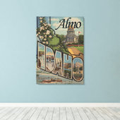 Almo, IdahoLarge Letter ScenesAlmo, ID Canvas Afdruk (Insitu (Houten vloer))