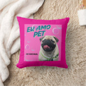 Almofada 40,6 cm x 40,6 cm Pet Pink Kussen (Deken)