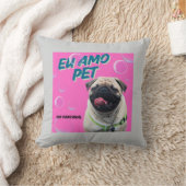 Almofada 40,6 cm x 40,6 cm Pet Pink Kussen (Deken)