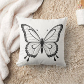 Almofada Branca Borboleta Kussen (Deken)