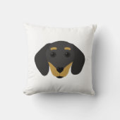 Almofada cachorro salsicha/Dachshund Kussen (Voorkant)