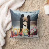 Almofada com estampa comemorativa, namorados kussen (Deken)