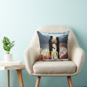 Almofada com estampa comemorativa, namorados kussen (Stoel)