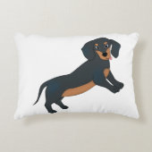 Almofada Dachshund Accent Kussen (Voorkant)
