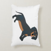 Almofada Dachshund Accent Kussen (Voorkant(Verticaal))