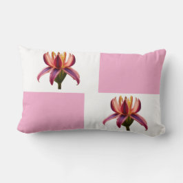 Almofada de Lombar 33 x 53,34 cm Flor Kussen