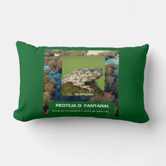 Almofada de Lombar 33 x 53,34 cm SAPO Kussen (Voorkant)