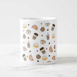 Almofada decorativa coffee lovers  grote koffiekop
