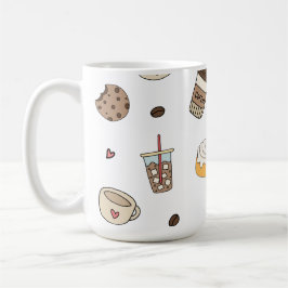 Almofada decorativa coffee lovers  koffiemok