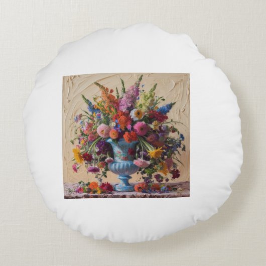 Almofada decorativa rond kussen (Achterkant)