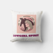 almofada estampada garota cowgirl  kussen (Voorkant)