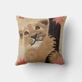 almofada filhote de leão brincando kussen (Achterkant)